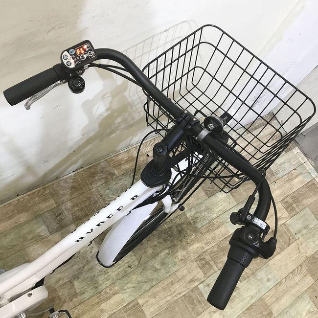 電動自転車 中古 子供乗せ ブリヂストン HYDEE B ハイディ ビー ホワイト 26インチ KE128 電動アシスト自転車 神戸 | BRIDGESTONE | 03