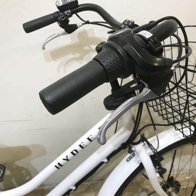 電動自転車 中古 子供乗せ ブリヂストン HYDEE B ハイディ ビー ホワイト 26インチ KE128 電動アシスト自転車 神戸 | BRIDGESTONE | 09