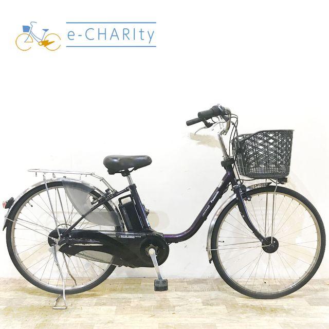 電動自転車 中古 ママチャリ パナソニック ビビ DX パープル 26インチ KE132 電動アシスト自転車 神戸 | Panasonic