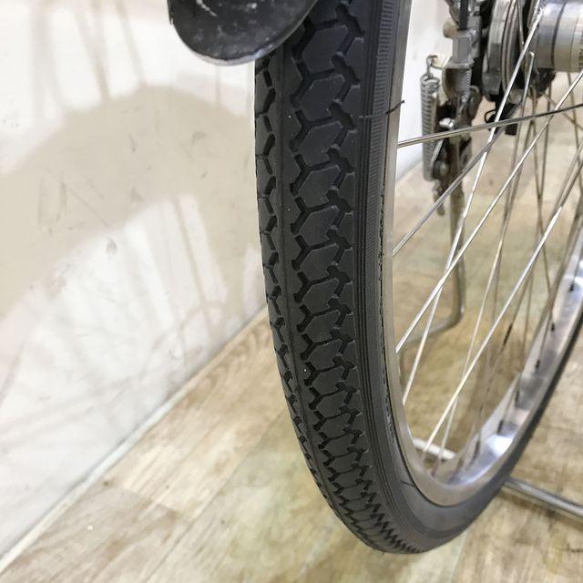 電動自転車 中古 ママチャリ パナソニック ビビ DX パープル 26インチ KE132 電動アシスト自転車 神戸 | Panasonic | 08