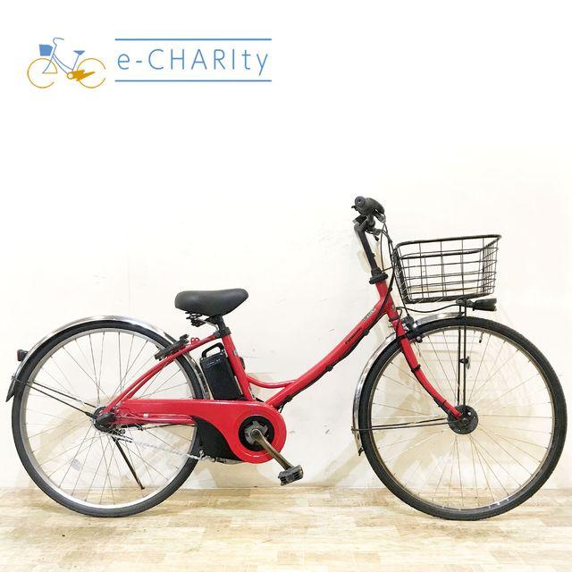 電動自転車 中古 ママチャリ パナソニック グリッター A レッド 26インチ KE138 電動アシスト自転車 神戸 | Panasonic