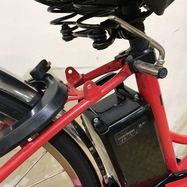 電動自転車 中古 ママチャリ パナソニック グリッター A レッド 26インチ KE138 電動アシスト自転車 神戸 | Panasonic | 15