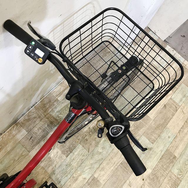 電動自転車 中古 ママチャリ パナソニック グリッター A レッド 26インチ KE138 電動アシスト自転車 神戸 | Panasonic | 03