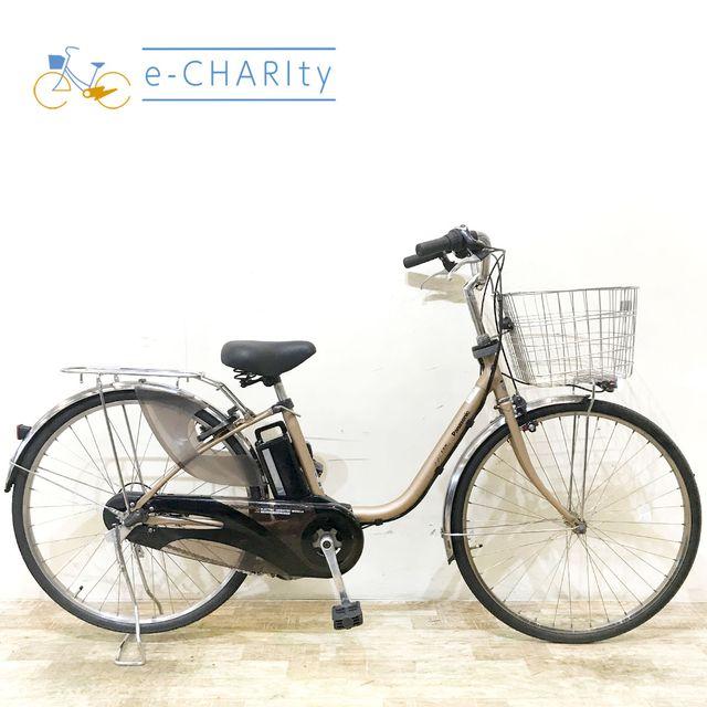 電動自転車 中古 ママチャリ パナソニック ビビ DX ゴールド 26インチ KF007 電動アシスト自転車 神戸 | Panasonic