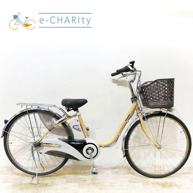 電動自転車 中古 ママチャリ パナソニック ビビ DX イエロー 26インチ KF008 電動アシスト自転車 神戸 | Panasonic