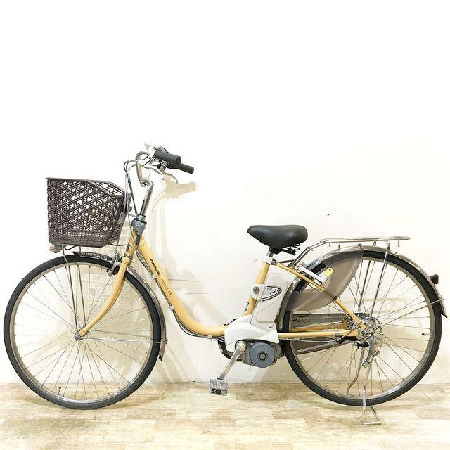 電動自転車 中古 ママチャリ パナソニック ビビ DX イエロー 26インチ KF008 電動アシスト自転車 神戸 | Panasonic | 10