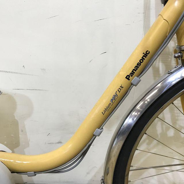 電動自転車 中古 ママチャリ パナソニック ビビ DX イエロー 26インチ KF008 電動アシスト自転車 神戸 | Panasonic | 04