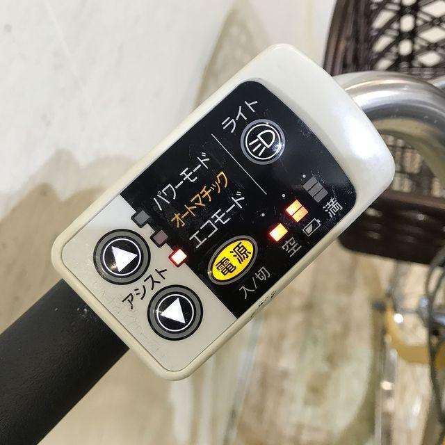 電動自転車 中古 ママチャリ パナソニック ビビ DX イエロー 26インチ KF008 電動アシスト自転車 神戸 | Panasonic | 06