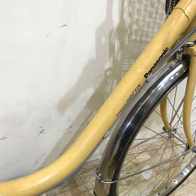 電動自転車 中古 ママチャリ パナソニック ビビ DX イエロー 26インチ KF008 電動アシスト自転車 神戸 | Panasonic | 09