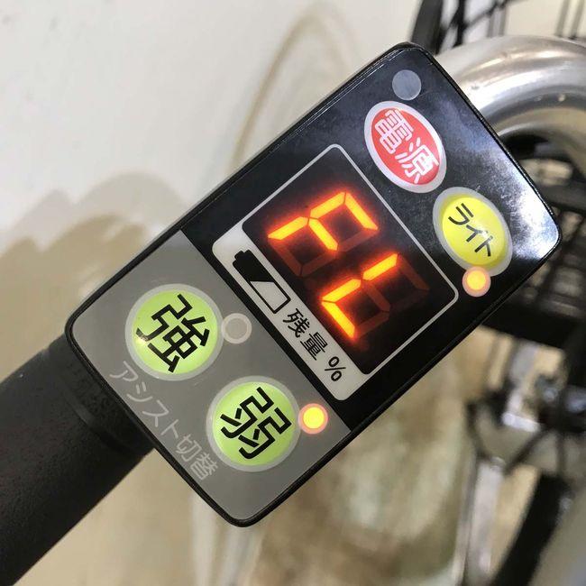 電動自転車 中古 小径車 ブリヂストン アシスタ プレミア 20 シルバー 20インチ KF015 電動アシスト自転車 神戸の画像