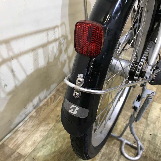 電動自転車 中古 小径車 ブリヂストン アシスタ プレミア 20 シルバー 20インチ KF015 電動アシスト自転車 神戸の画像