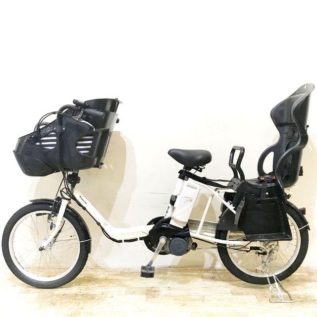 電動自転車 中古 子供乗せ パナソニック ギュット ミニ DX ホワイト 20インチ KF023 電動アシスト自転車 神戸 | Panasonic | 14