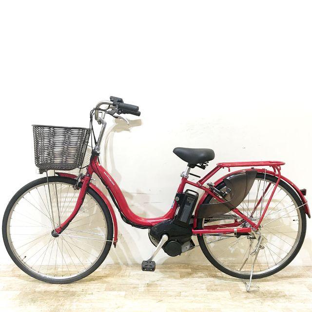 電動自転車 中古 ママチャリ ヤマハ PAS ナチュラ XL DX レッド 26インチ KF024 電動アシスト自転車 神戸 | YAMAHA | 15