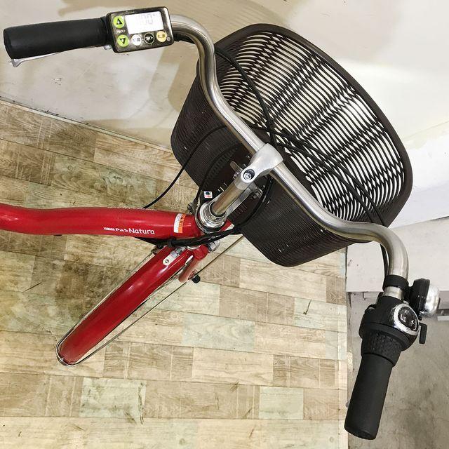 電動自転車 中古 ママチャリ ヤマハ PAS ナチュラ XL DX レッド 26インチ KF024 電動アシスト自転車 神戸 | YAMAHA | 03