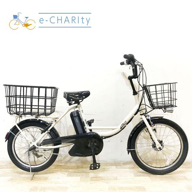 電動自転車 中古 小径車 ブリヂストン ジョシスワゴン アイボリーホワイト 前20×後18インチ KF030 電動アシスト自転車 神戸 | BRIDGESTONE