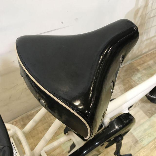 電動自転車 中古 小径車 ブリヂストン ジョシスワゴン アイボリーホワイト 前20×後18インチ KF030 電動アシスト自転車 神戸 | BRIDGESTONE | 10