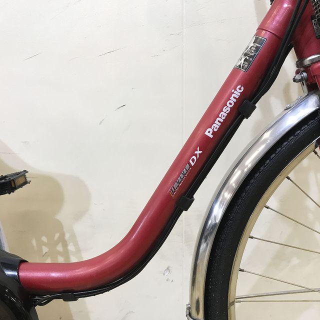 電動自転車 中古 ママチャリ パナソニック ビビ DX レッド 26インチ KF031 電動アシスト自転車 神戸 | Panasonic | 04