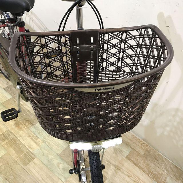 電動自転車 中古 ママチャリ パナソニック ビビ DX レッド 26インチ KF031 電動アシスト自転車 神戸 | Panasonic | 05