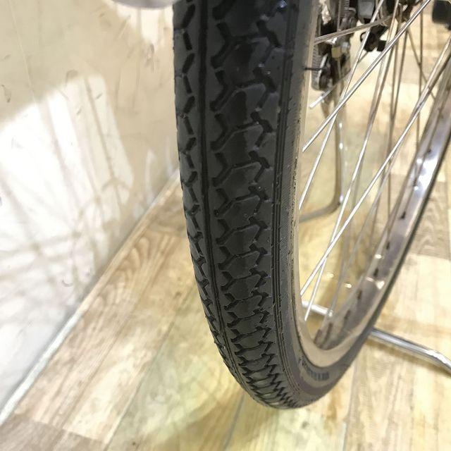 電動自転車 中古 ママチャリ パナソニック ビビ DX レッド 26インチ KF031 電動アシスト自転車 神戸 | Panasonic | 08