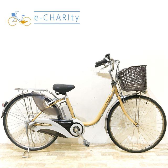電動自転車 中古 ママチャリ パナソニック ビビ DX イエロー 26インチ KF042 電動アシスト自転車 神戸 | Panasonic
