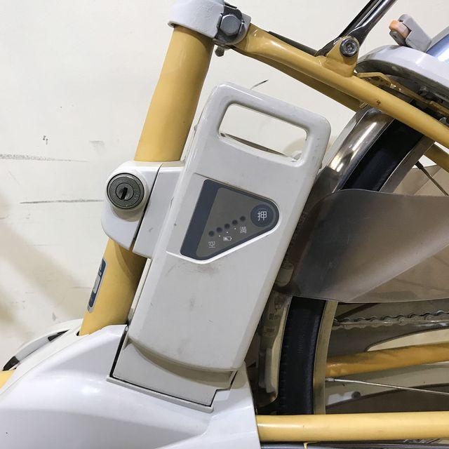 電動自転車 中古 ママチャリ パナソニック ビビ DX イエロー 26インチ KF042 電動アシスト自転車 神戸 | Panasonic | 12