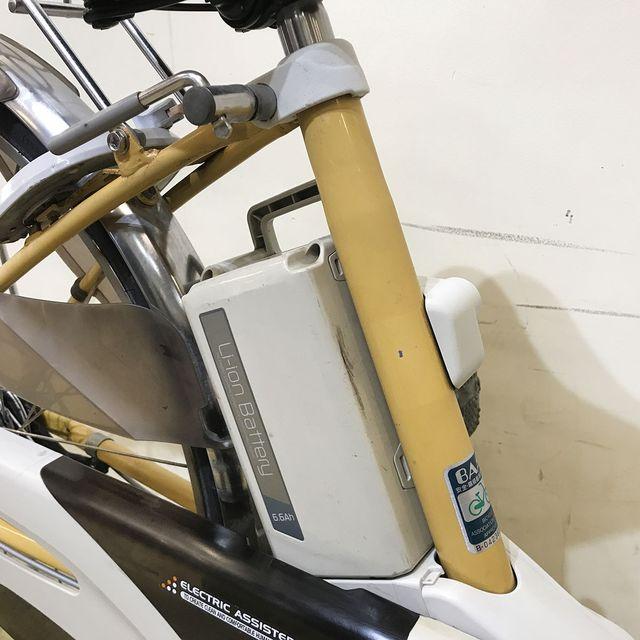 電動自転車 中古 ママチャリ パナソニック ビビ DX イエロー 26インチ KF042 電動アシスト自転車 神戸 | Panasonic | 16