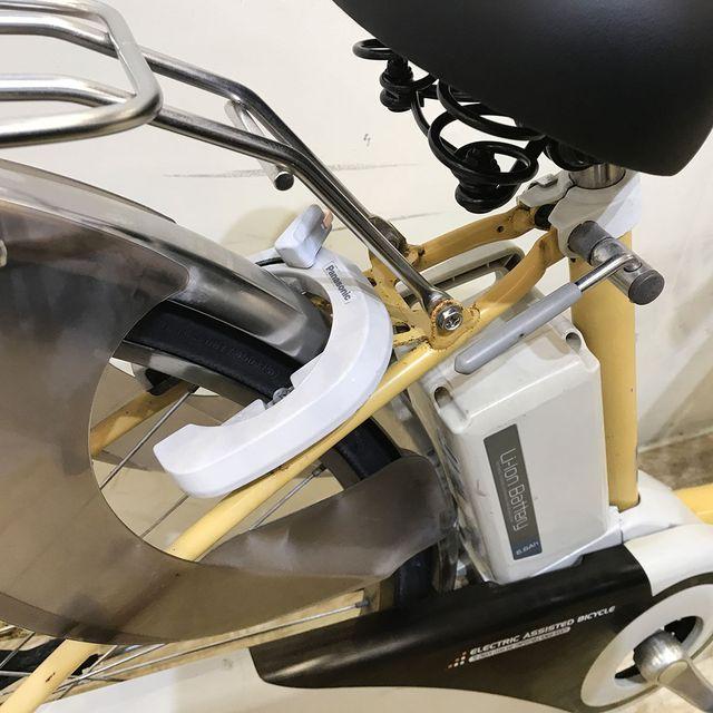 電動自転車 中古 ママチャリ パナソニック ビビ DX イエロー 26インチ KF042 電動アシスト自転車 神戸 | Panasonic | 17