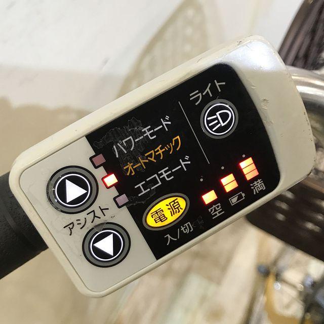 電動自転車 中古 ママチャリ パナソニック ビビ DX イエロー 26インチ KF042 電動アシスト自転車 神戸 | Panasonic | 06