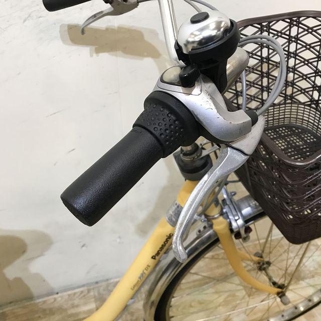 電動自転車 中古 ママチャリ パナソニック ビビ DX イエロー 26インチ KF042 電動アシスト自転車 神戸 | Panasonic | 09