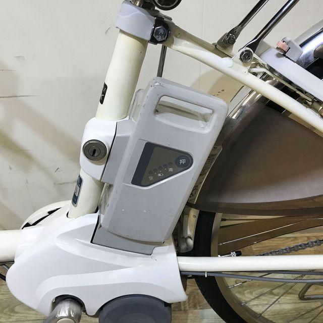 電動自転車 中古 ママチャリ パナソニック ビビ DX ホワイト 26インチ KF043 電動アシスト自転車 神戸 | Panasonic | 12