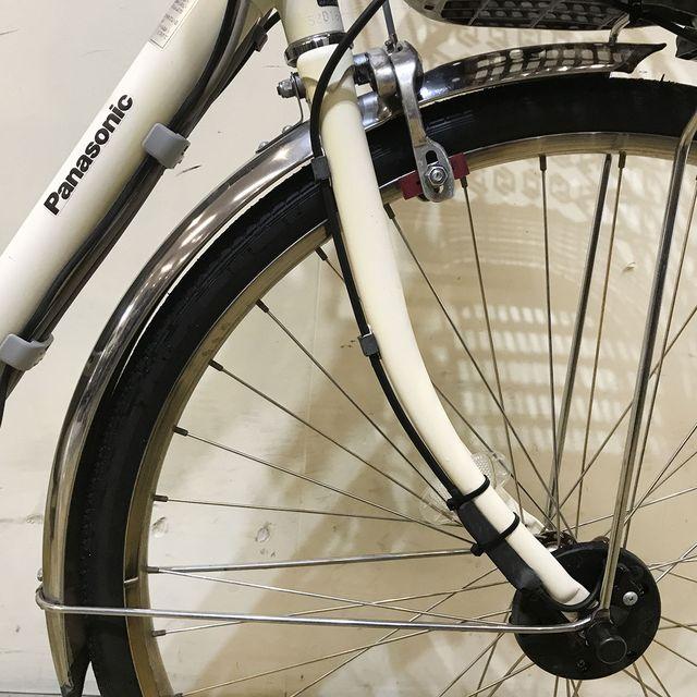 電動自転車 中古 ママチャリ パナソニック ビビ DX ホワイト 26インチ KF043 電動アシスト自転車 神戸 | Panasonic | 14
