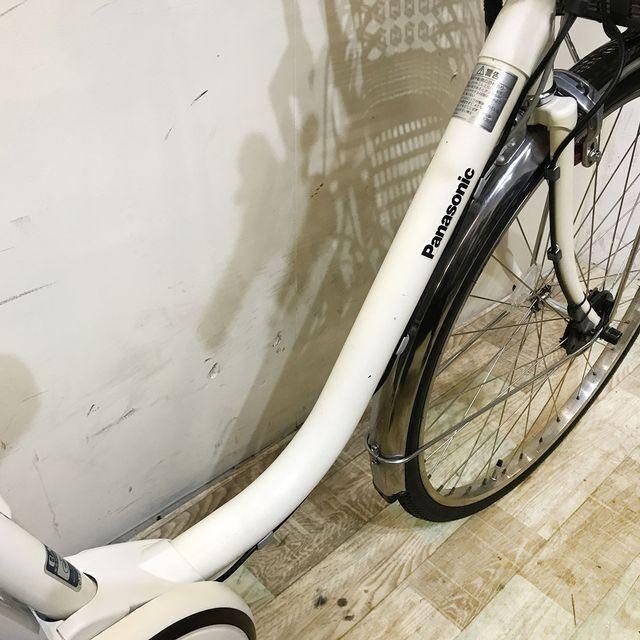 電動自転車 中古 ママチャリ パナソニック ビビ DX ホワイト 26インチ KF043 電動アシスト自転車 神戸 | Panasonic | 15