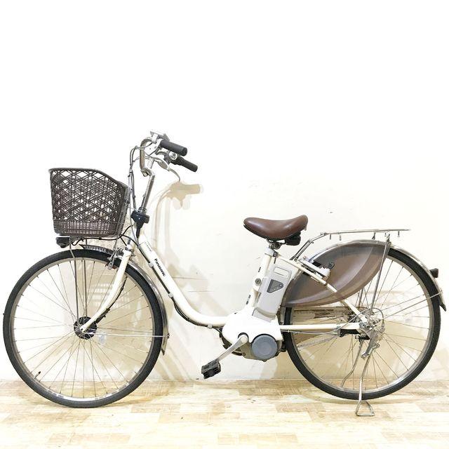電動自転車 中古 ママチャリ パナソニック ビビ DX ホワイト 26インチ KF043 電動アシスト自転車 神戸 | Panasonic | 17