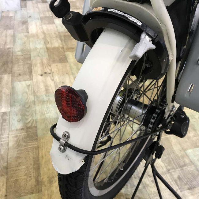 電動自転車 中古 子供乗せ ブリヂストン bikke 2 e ビッケ ツー イー ホワイト20インチ KF053 電動アシスト自転車 神戸 | BRIDGESTONE | 13