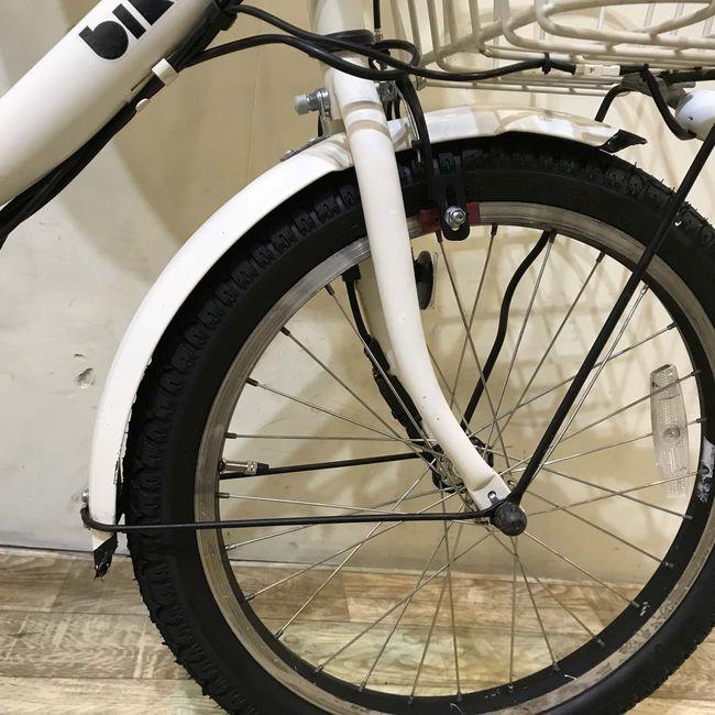 電動自転車 中古 子供乗せ ブリヂストン bikke 2 e ビッケ ツー イー ホワイト20インチ KF053 電動アシスト自転車 神戸 | BRIDGESTONE | 15