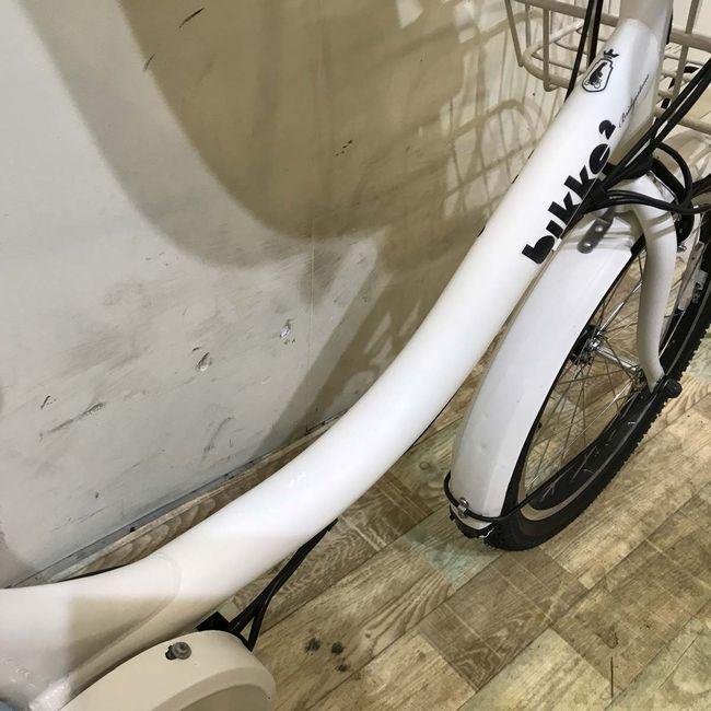 電動自転車 中古 子供乗せ ブリヂストン bikke 2 e ビッケ ツー イー ホワイト20インチ KF053 電動アシスト自転車 神戸 | BRIDGESTONE | 17