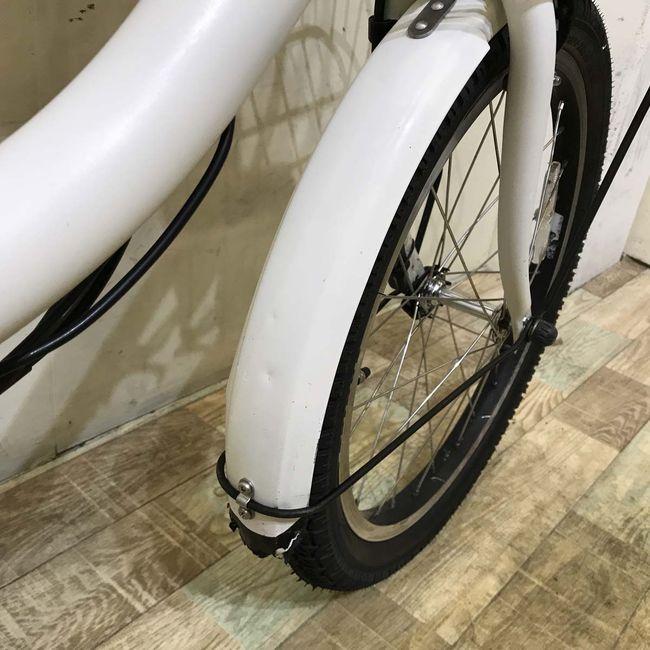 電動自転車 中古 子供乗せ ブリヂストン bikke 2 e ビッケ ツー イー ホワイト20インチ KF053 電動アシスト自転車 神戸 | BRIDGESTONE | 18