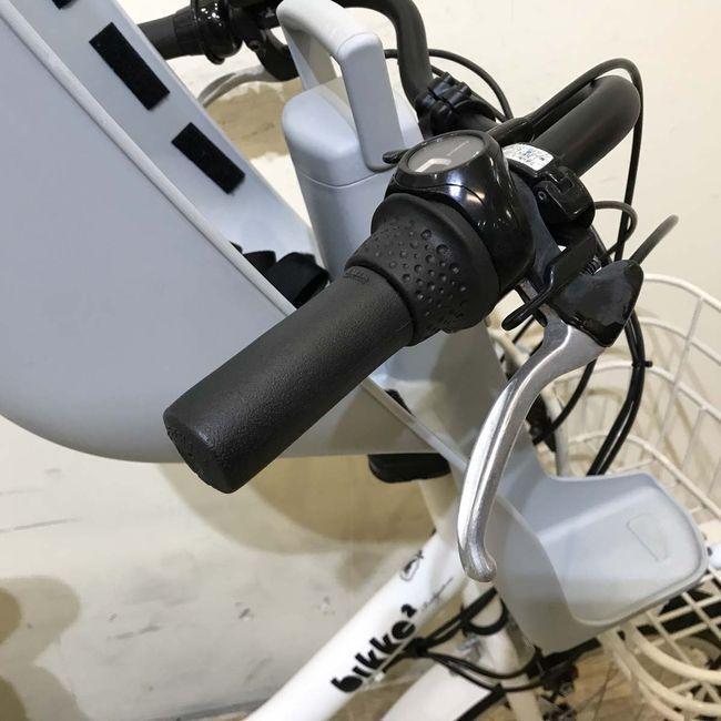 電動自転車 中古 子供乗せ ブリヂストン bikke 2 e ビッケ ツー イー ホワイト20インチ KF053 電動アシスト自転車 神戸 | BRIDGESTONE | 09