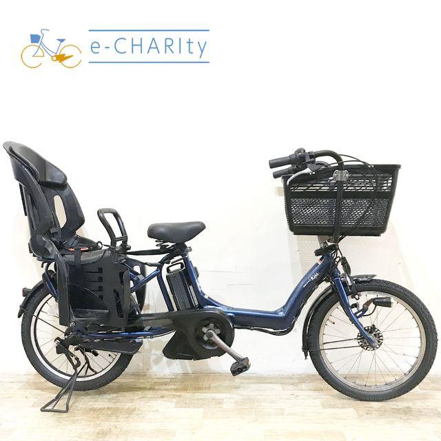 電動自転車 中古 子供乗せ ヤマハ PAS Kiss mini パス キッス ミニ ネイビー 20インチ KF088 電動アシスト自転車 神戸 | YAMAHA