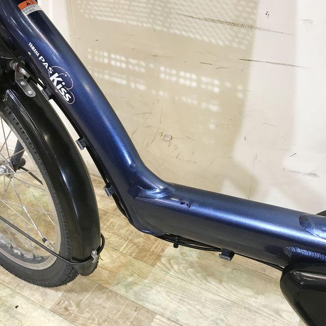 電動自転車 中古 子供乗せ ヤマハ PAS Kiss mini パス キッス ミニ ネイビー 20インチ KF088 電動アシスト自転車 神戸 | YAMAHA | 13