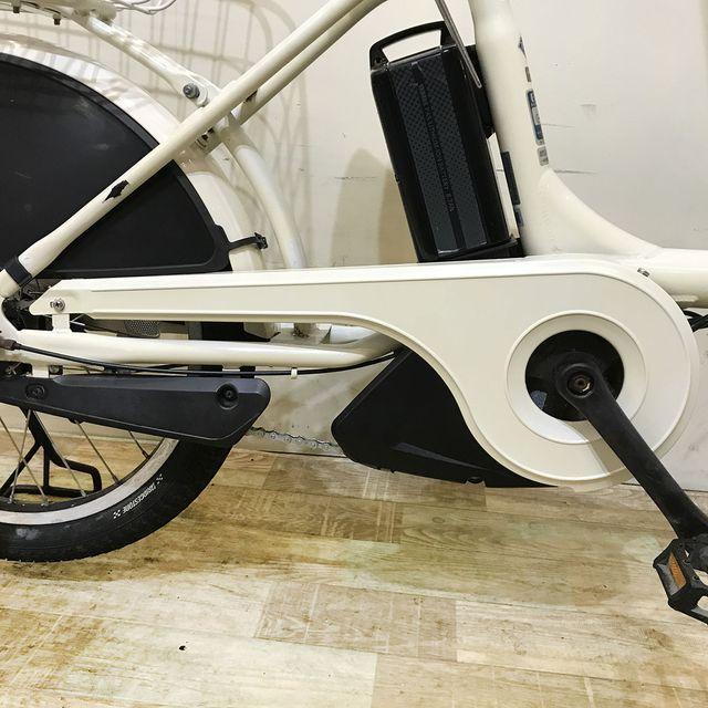 電動自転車 中古 子供乗せ ブリヂストン bikke 2 e ビッケ ツー イー ホワイト20インチ KF090 電動アシスト自転車 神戸 | BRIDGESTONE | 14