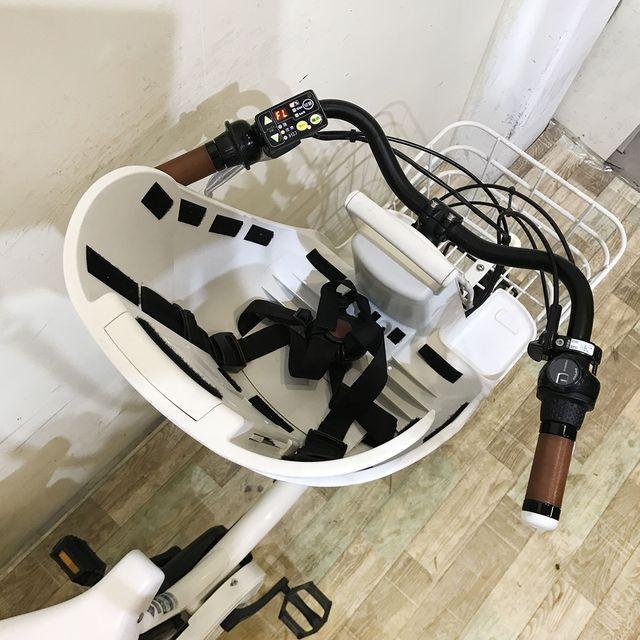 電動自転車 中古 子供乗せ ブリヂストン bikke 2 e ビッケ ツー イー ホワイト20インチ KF090 電動アシスト自転車 神戸 | BRIDGESTONE | 03