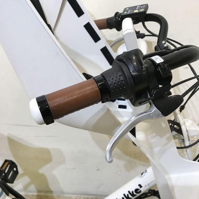 電動自転車 中古 子供乗せ ブリヂストン bikke 2 e ビッケ ツー イー ホワイト20インチ KF090 電動アシスト自転車 神戸 | BRIDGESTONE | 09