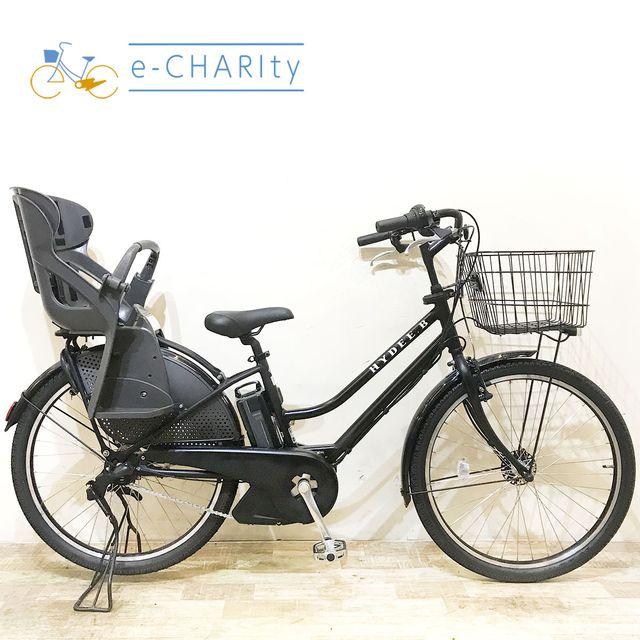 電動自転車 中古 子供乗せ ブリヂストン HYDEE B ハイディ ビー ブラック 26インチ KF097 電動アシスト自転車 神戸 | BRIDGESTONE