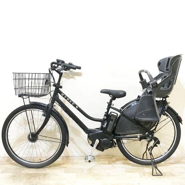 電動自転車 中古 子供乗せ ブリヂストン HYDEE B ハイディ ビー ブラック 26インチ KF097 電動アシスト自転車 神戸 | BRIDGESTONE | 13