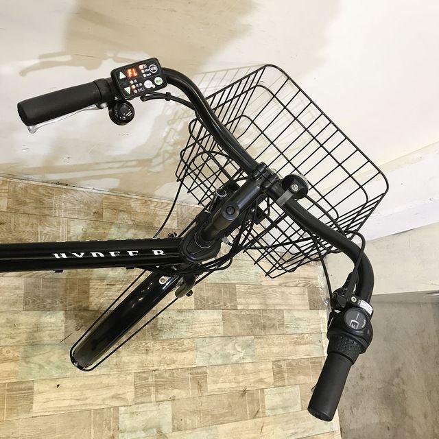 電動自転車 中古 子供乗せ ブリヂストン HYDEE B ハイディ ビー ブラック 26インチ KF097 電動アシスト自転車 神戸 | BRIDGESTONE | 03