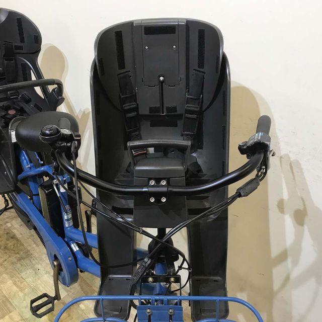 電動自転車 中古 子供乗せ ブリヂストン bikke GRI ビッケ グリ ブルー 前24×後20インチ KF107 電動アシスト自転車 神戸 | BRIDGESTONE | 14