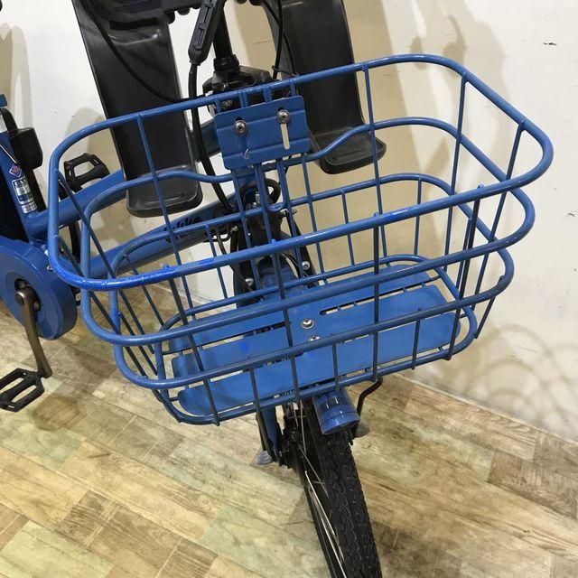 電動自転車 中古 子供乗せ ブリヂストン bikke GRI ビッケ グリ ブルー 前24×後20インチ KF107 電動アシスト自転車 神戸 | BRIDGESTONE | 05
