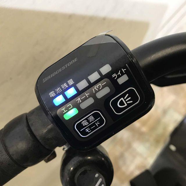 電動自転車 中古 子供乗せ ブリヂストン bikke GRI ビッケ グリ ブルー 前24×後20インチ KF107 電動アシスト自転車 神戸 | BRIDGESTONE | 06