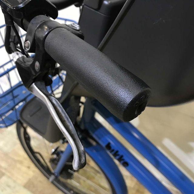 電動自転車 中古 子供乗せ ブリヂストン bikke GRI ビッケ グリ ブルー 前24×後20インチ KF107 電動アシスト自転車 神戸 | BRIDGESTONE | 09